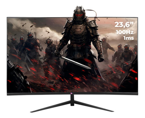 Monitor Gamer Series Tela Led Curva 23.6'' 100hz 1ms Full Hd