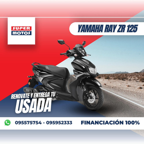 Yamaha Ray 125 Zr Financiacion 100% Entrega Inmediata !!
