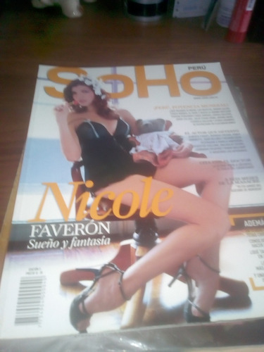 Revista Soho Perú Edición #5 Nicole Faveron