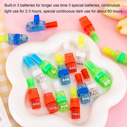 Mini Linternas De Dedo Para Niños El Anillo Luces Juguetes N