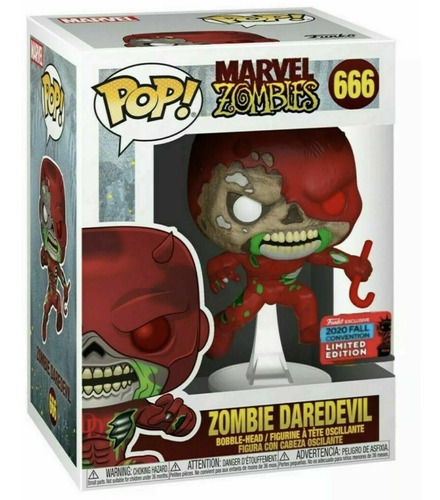 Funko Pop Marvel Zombie Daredevil Nycc 2020