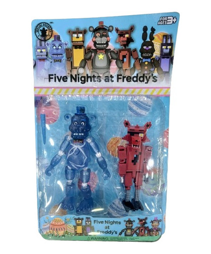 Set X2 Muñecos Five Nights At Freddys Fnaf Animatronicos