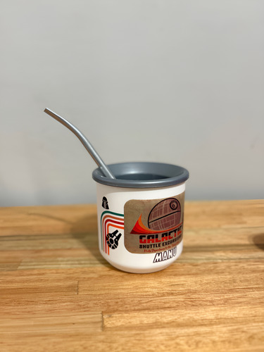 Mate Sublimado Regalos Diseño Star Retro Fanáticos Marrón Star Wars Retro