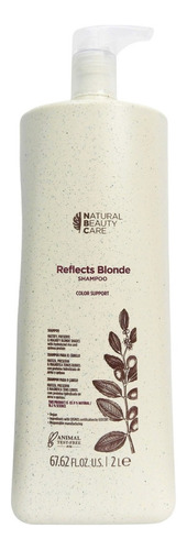 Nbc Shampoo Reflects Blonde Matizador Para Rubios 2 Litros