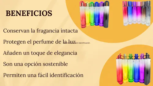 120 Envases Perfume Bala Color X 50 Ml