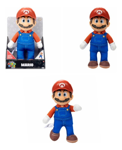 Peluche Mario Bros Articulable 30cm Original 