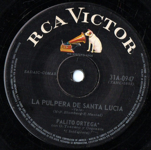 Palito Ortega - La Pulpera De Santa Lucia  Mamita Mama.... 