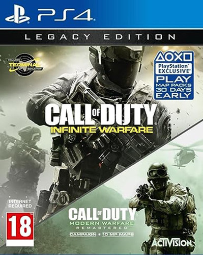 Call Of Duty Infinite Warfare Legacy Edition Ps4 Físico