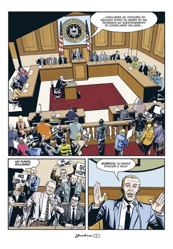 Júlia Graphic Novel - Vol. 02: O Caso Do Luna Park, De Berardi, Giancarlo / Calza, Lorenzo., Vol. 1. Editorial Mythos Editora, Capa Mole Em Português