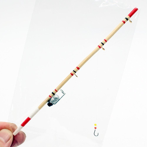 Herramientas De Pesca En Miniatura, Accesorios Decorativos P