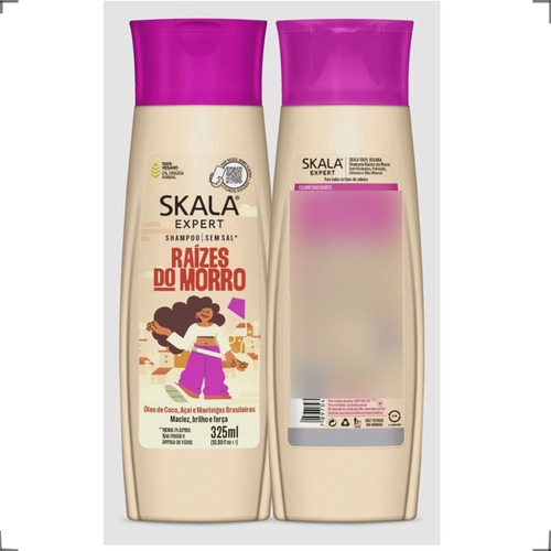 Kit Shampoo E Condicionador Skala Raízes Do Morro 325ml