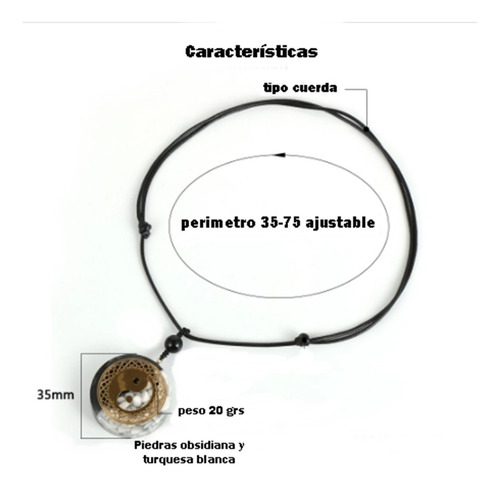 Imagen 8 de 10 de Collar Con Colgante Ying Y Yang