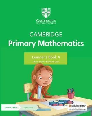 Cambridge Primary Mathematics 4 -   Learner's Book With Di 