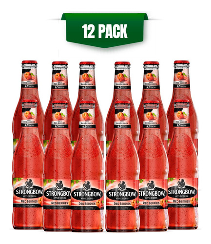 Sidra Strongbow Red Berries 12 Pack Botella 330 Ml
