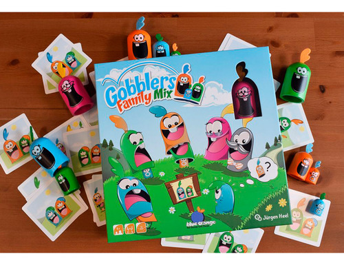 Juego De Mesa 00379 Gobblers Family Mix Familiar Blue Orange