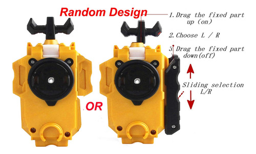 Beyblade Gold Lr String Launcher Grip God B-145 Accesorio Color