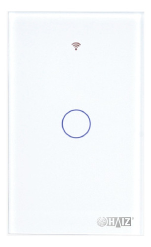 Interruptor Inteligente Smart Touch 1 Botão Haiz Hz-ws1 Cor Branco