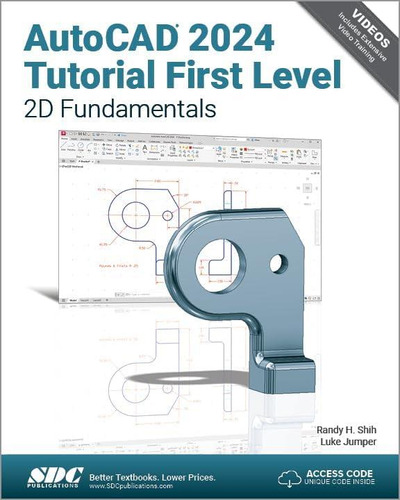 Libro: Autocad 2024 Tutorial First Level 2d Fundamentals