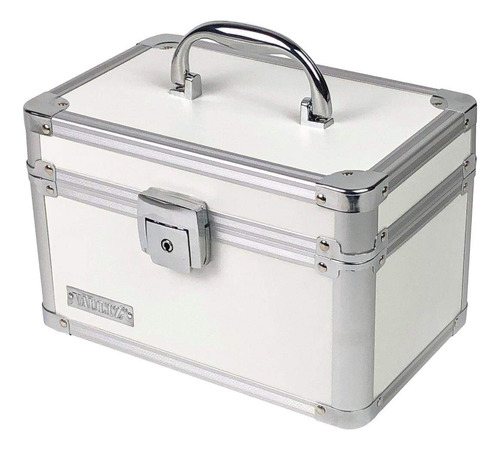 Vaultz Caja De Seguridad Portatil De 10 X 6.9 X 7 pulgadas,