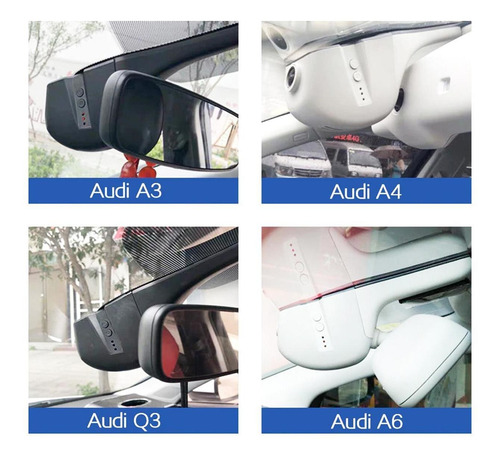 Imagen 8 de 10 de Camara Dash Cam Alta Definicion Audi A1 A3 Q3 Q5 07-20