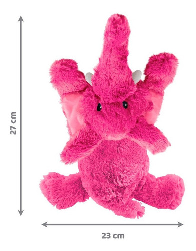 Imagen 2 de 9 de Kong Peluche Cozie Elmer Elephant Medium Juguete Perro-