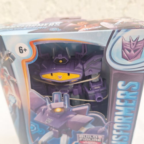 Transformers Earthspark Shockwave Deluxe Class Baf Mandroid (Usado)