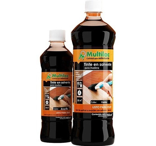 Tinta Multilac Para Madera Colores Varios