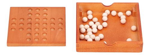 Juego De Mesa De Madera Chess Peg Toy, Escritorio Educativo