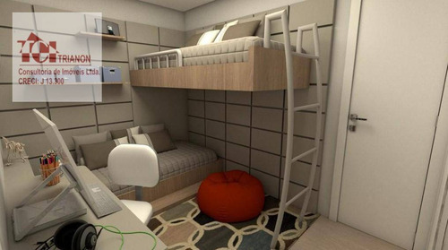 Imagem 13 de 17 de Apartamento Com 2 Dormitórios À Venda, 83 M² Por R$ 504.293,00 - Jardim Bela Vista - Santo André/sp - Ap2677