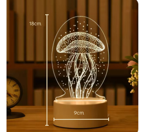 Luminária Led Em Acrílico Para Decoração Diversos Modelos