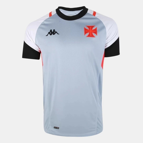 Camiseta Entrenamiento Vasco Da Gama Kappa Utileria Nueva