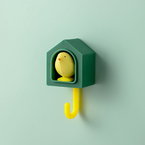 Gancho De Pared R Cute Bird Hook Para Perforar, Fuerte, Adhe