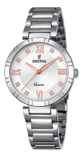 Reloj Festina F16936/b Plateado Mujer