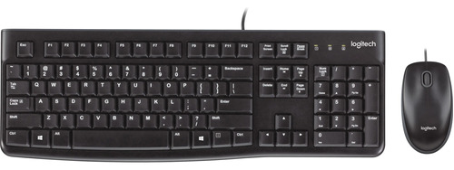 Logitech Mk120 Kit Teclado Y Mouse En Español Qwerty