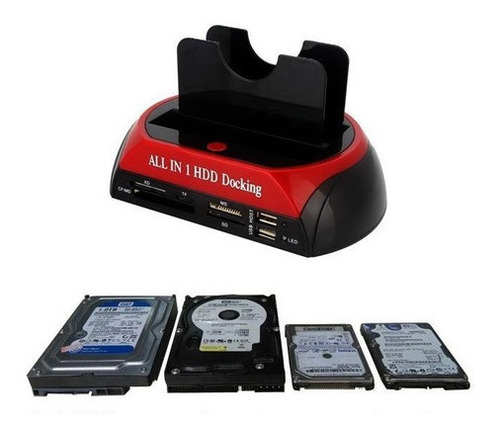 Docking Para Disco Duros 2.5-3.5'' Sata Hdd/ssd