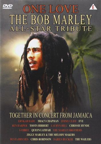Dvd One Love The Bob Marley All-star Tribute Importado Uk