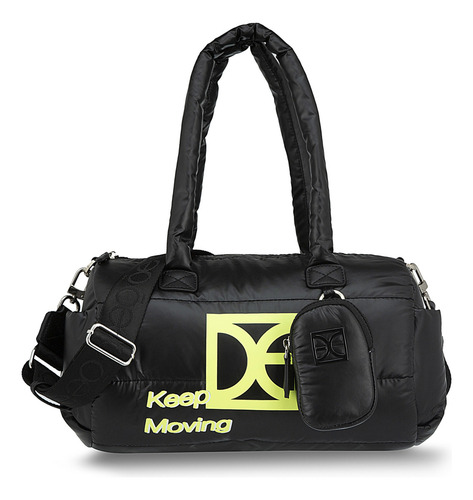 Bolsa Bowling Cloe Ofrani Grande Color Negro