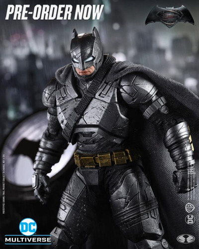 Batman Armored Suit Batman V Superman Mcfarlane Dc Multivers (Usado)