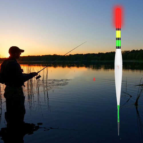 Flotador De Pesca Nocturna Led Flotadores De Pesca Bobber Co