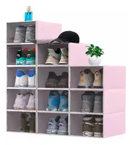 Comprar Set 12 Cajas Organizadoras Para Zapatos Apilables Multiusos