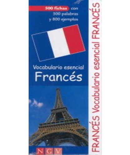 Libro Vocabulario Esencial Frances Caja 500 Fichas