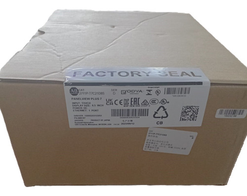 Allen Bradley 2711p T7c21d8s