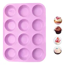 Comprar Moldes Silicona Repostería Molde Cupcakes Molde 12 Magdalena Molde Muffin Reposteria 12 Molde Silicona Magdalena Muffin 12 Pasteleriacl