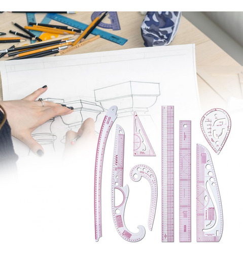 Kit De Herramientas De Costura Para Diseñadores De 8 Piezas