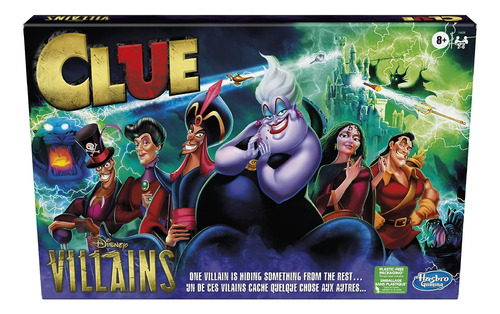 Juego De Mesa Hasbro Gaming Clue: Disney Villains Edition Pa