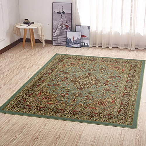 Coleccion Ottohome Persa Heriz Oriental Alfombra De Pasillo