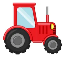 Comprar Kit Imprimible Tractores Mod.11 Tractor Rojo Deco Candy Bar