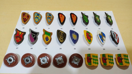 Playmobil Escudos - Cada Unidade (Usado)