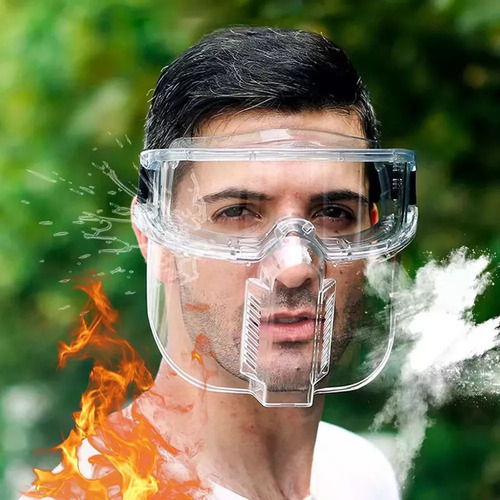 Máscara Protectora Transparente Multiusos Ergonómica