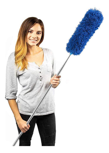 Heoath Microfiber Feather Duster With Extendable Pole, 100 .
